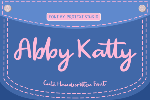 Abby Katty Font for Web Design