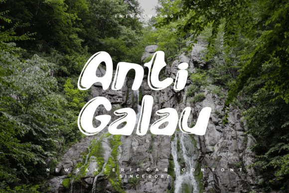 Antigalau Font Review