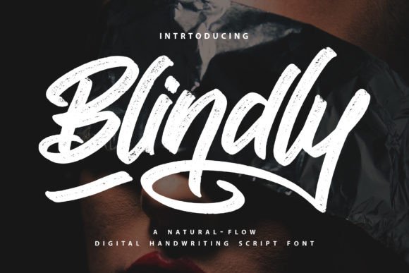 Blindly: A Bold Script Font for Digital Marketing