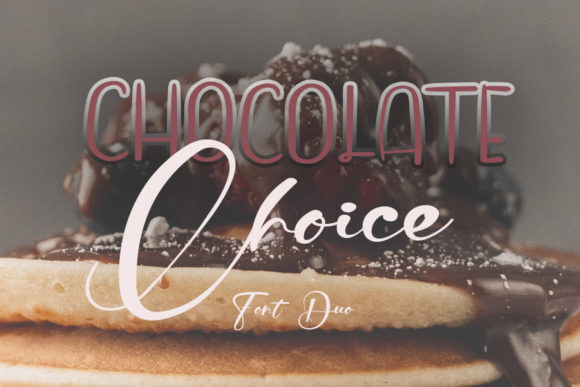 Chocolate Choice Font for Business