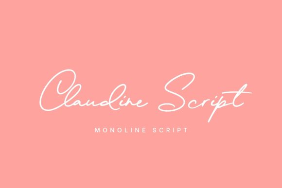 Clauine: A Classy Handwritten Font