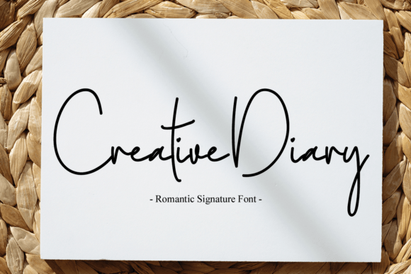 Creative Diary Font for Bold Campaigns