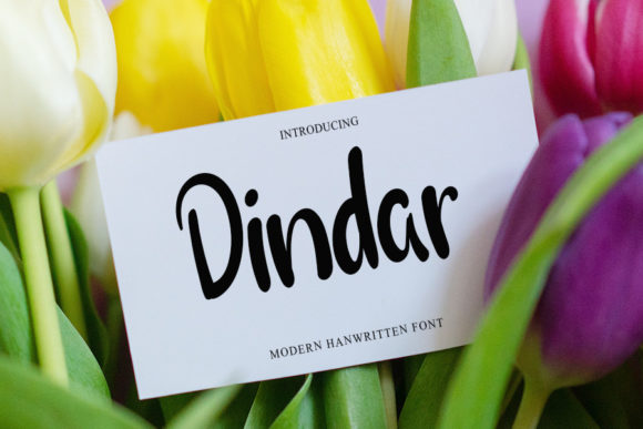 Dindar: A Handwritten Font for Creative Campaigns