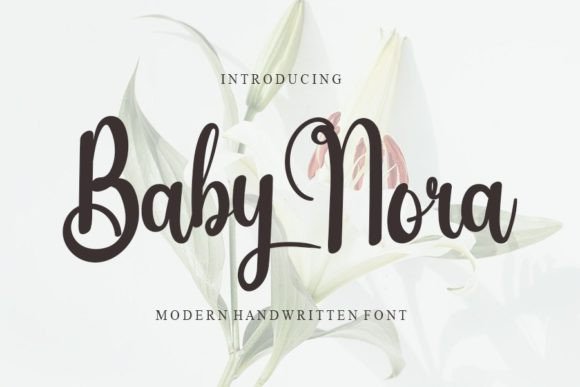 Explore Baby Nora, a Premium Font