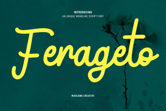 Ferageto: A Vintage Script Font