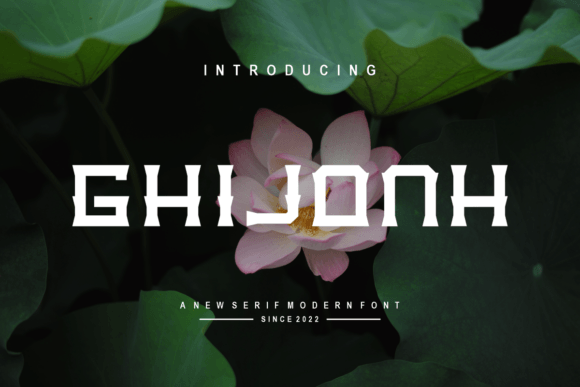 Ghijonh: A Modern Sans Serif Font
