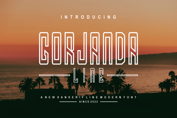 Gorjandaline: A Stylish Sans Serif Font
