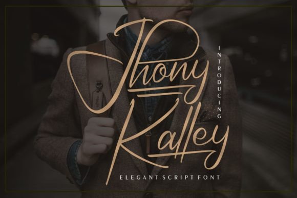 Jhony Kalley Font: Elegant Script for Creative Makers