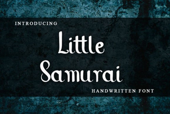 Little Samurai: A Handwritten Font for Elegant Design