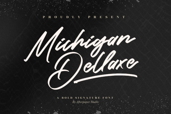 Michigan Dellaxe: A Classy Handwritten Font