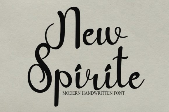 New Spirite: A Handwritten Font for Creative Makers