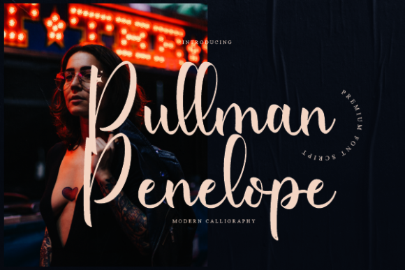 Pullman Penelope: A Classy Handwritten Font