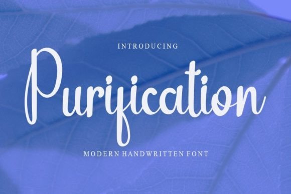 Purification: A Font for Business Style