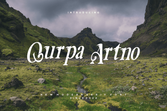 Qurpaartno: A Classy Serif Font for Business