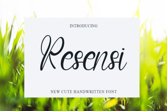 Resensi: A Handwritten Font for Business