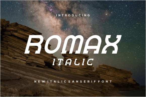 Romax Italic Font: A Stylish Choice for Campaigns