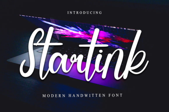 Startink: A Handwritten Font for Creative Makers