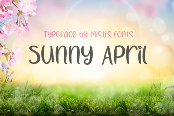Sunny April Font: Elegant Script for Web Design