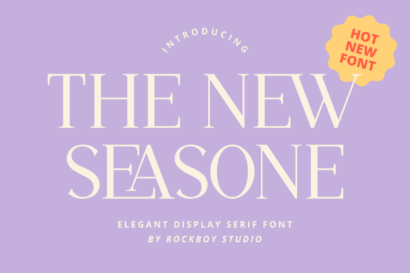 The New Seasone: A Font That Elevates Your Brand