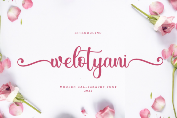 Welotyani: A Classy Handwritten Font