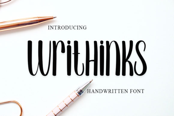 Writhinks: A Handwritten Font for Web Design